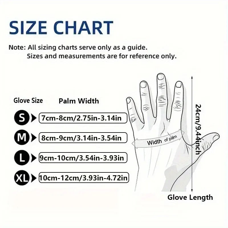 100PCS Black White and Blue Nitrile Gloves Thickened Disposable Gloves for Cleaning Hairdressing Waterproof Dishwashing Tattoo