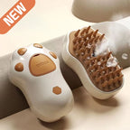 Cat Steamy Brush Dog Massage Comb Built-in Electric Water Spray Soft Silicone Pet Hair Removal Grooming Brush Cat Accessories