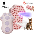 Cat Steamy Brush Dog Massage Comb Built-in Electric Water Spray Soft Silicone Pet Hair Removal Grooming Brush Cat Accessories