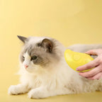 Cat Steamy Brush Dog Massage Comb Built-in Electric Water Spray Soft Silicone Pet Hair Removal Grooming Brush Cat Accessories