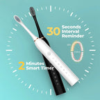 Electric Toothbrush Smart Timing Tooth Brush USB Rechargeable Teeth Clean Whitening Sonic Toothbrush With Replacement Head