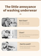 Small Washing Machine for Underwear Children's Clothes mini Washer fully automatic Portable Washing Machine with Spin Dryer 220V