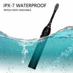 Electric Toothbrush Smart Timing Tooth Brush USB Rechargeable Teeth Clean Whitening Sonic Toothbrush With Replacement Head