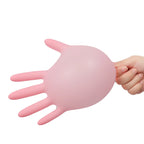 20/50/100PCS Pink Nitrile Gloves Disposable Latex Gloves Powder Free for Household Cleaning Beauty Salon Working Kitchen Gloves