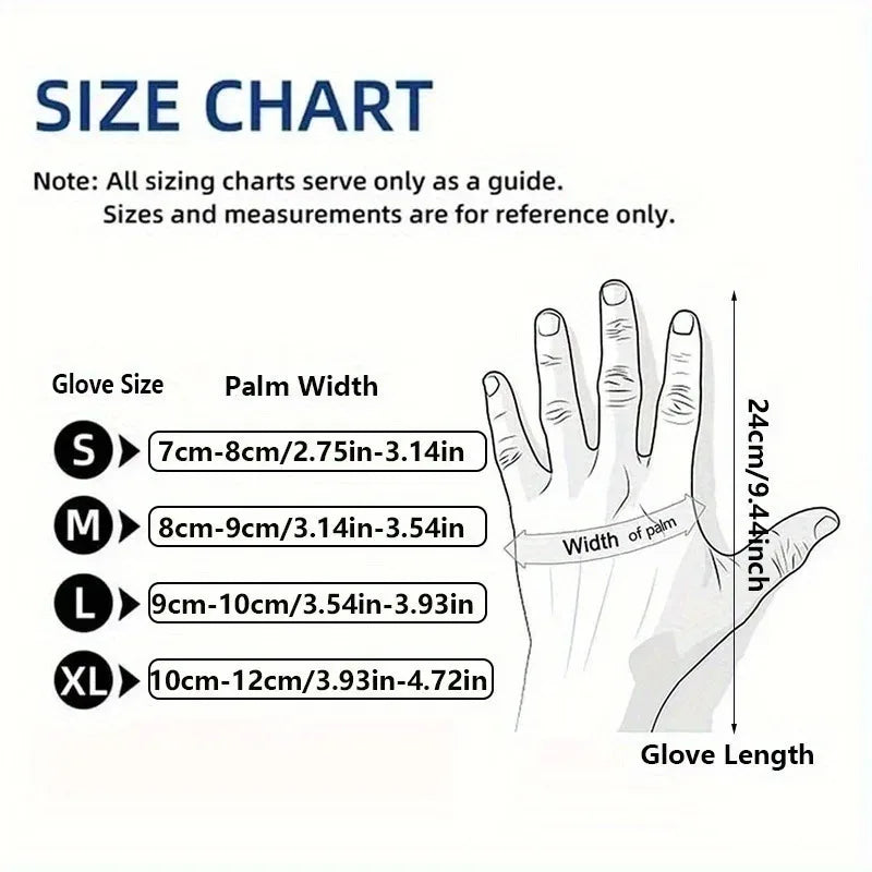 100PCS Black White and Blue Nitrile Gloves Thickened Disposable Gloves for Cleaning Hairdressing Waterproof Dishwashing Tattoo