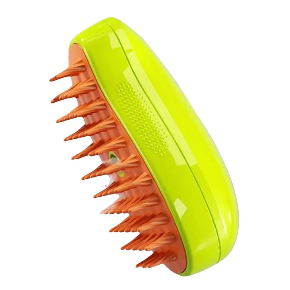 Cat Steamy Brush Dog Massage Comb Built-in Electric Water Spray Soft Silicone Pet Hair Removal Grooming Brush Cat Accessories
